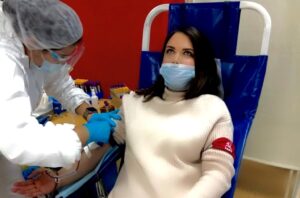 От сердца к сердцу: Балашихинские коммунисты стали донорами крови для онкобольных детей