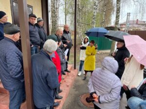 Депутат-коммунист Марк Черемисов провёл встречу с обратившейся к нему инициативной группой жителей городского округа Балашиха.
